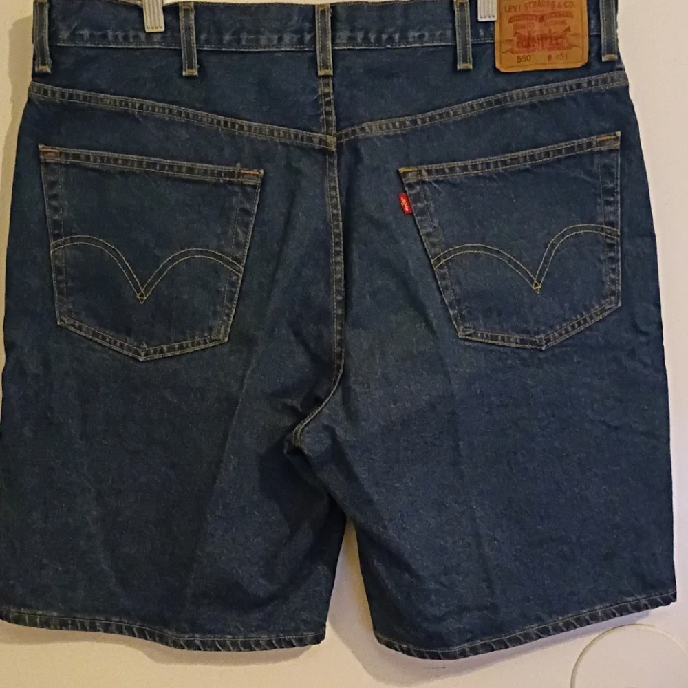 Levis Men's‎ Blue Denim 550 Shorts Sz 40